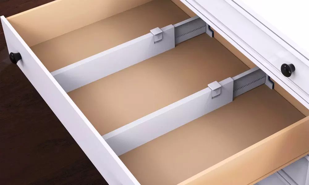 Expandable Adjustable Drawer Dividers (2-Pack) - Primary Image