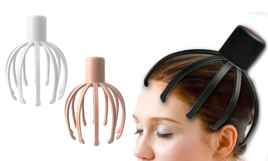 Image 1: Electric Scalp Head Massager