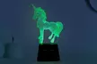 1x oder 2x Aquarius 3D-Hologramm-LED-Lampe mit Bluetooth-Lautsprecher in Einhorn-Form - Second Medium