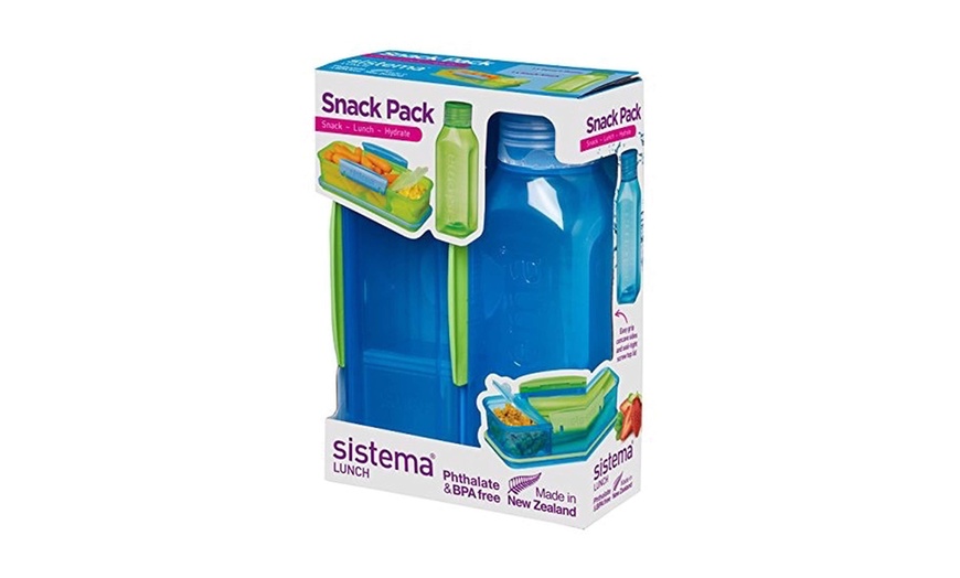 Image 4: Sistema Snack Pack Lunch Box Set