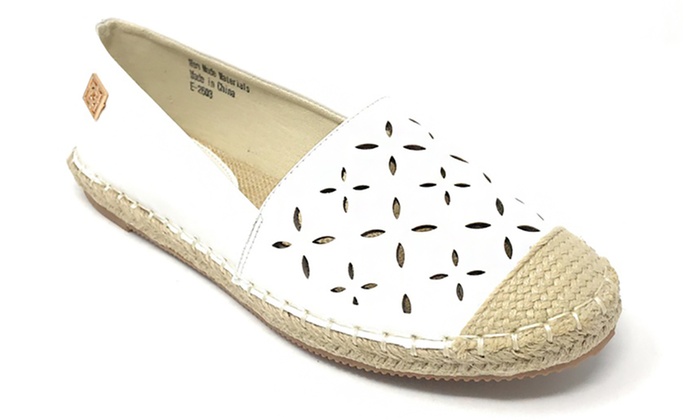 womens flat espadrilles