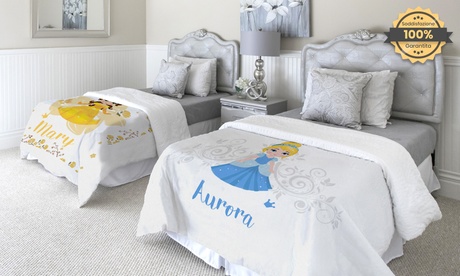 Una o 2 coperte esclusive personalizzate per mago o principessa offerte da Printerpix (sconto fino a 92%)