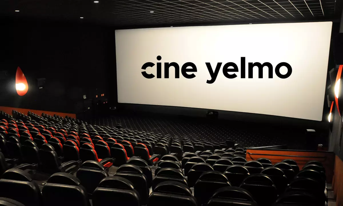 Entrada Cine Yelmo en +50 Ubicaciones + Palomitas Grandes y Refrescos