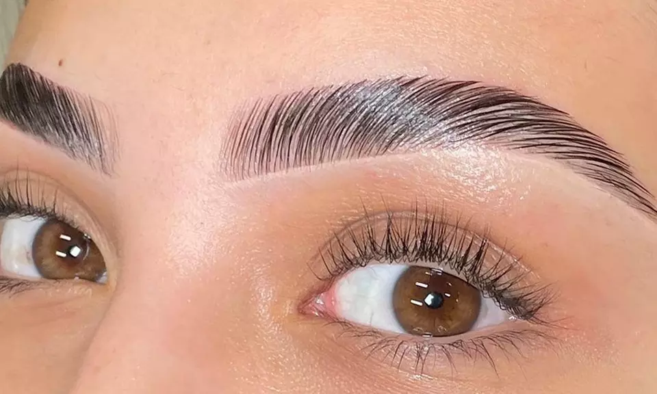 Transform Your Look with Impressive Faces: Choose Microshading, Laminated, or Henna Brows! (Up to 30% Off) - Primary Image