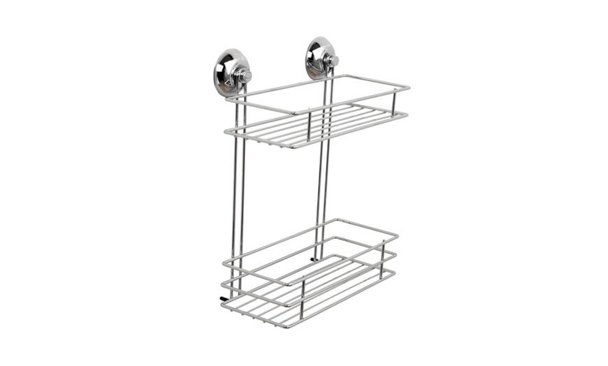 Image 2: Beldray Suction Shower Baskets