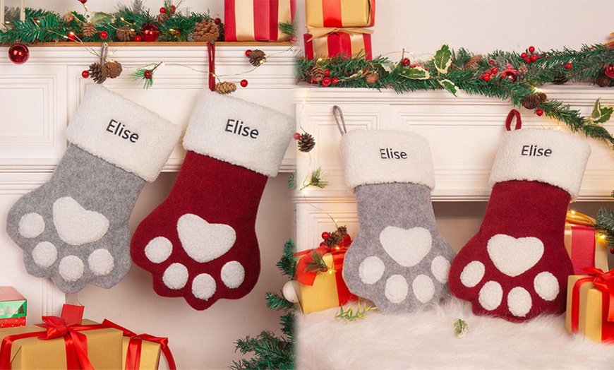 Image 4: Personalized Holiday Gifts: Customize Your Christmas Bags & Stockings!