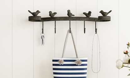 Lavish Home Decorative Cast Iron Wall Hooks