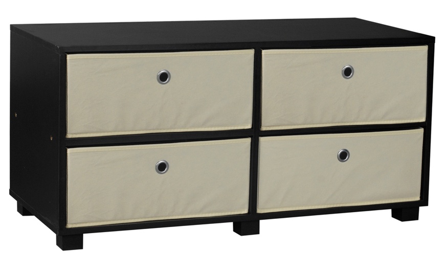 Image 5: TV Stand with Optional Drawers