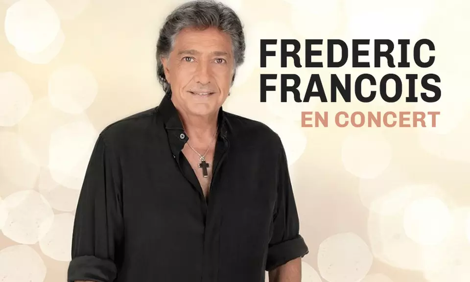 1 place pour le concert de Frédéric François le 31 Mars 2024 à 16h au Théâtre de Yerres (50% de réduction) - Primary Image