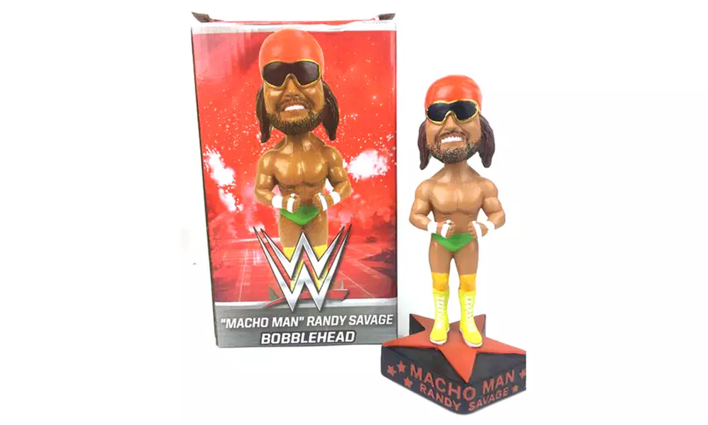Licensed WWE "Macho Man" Randy Savage Bobblehead - Second Medium