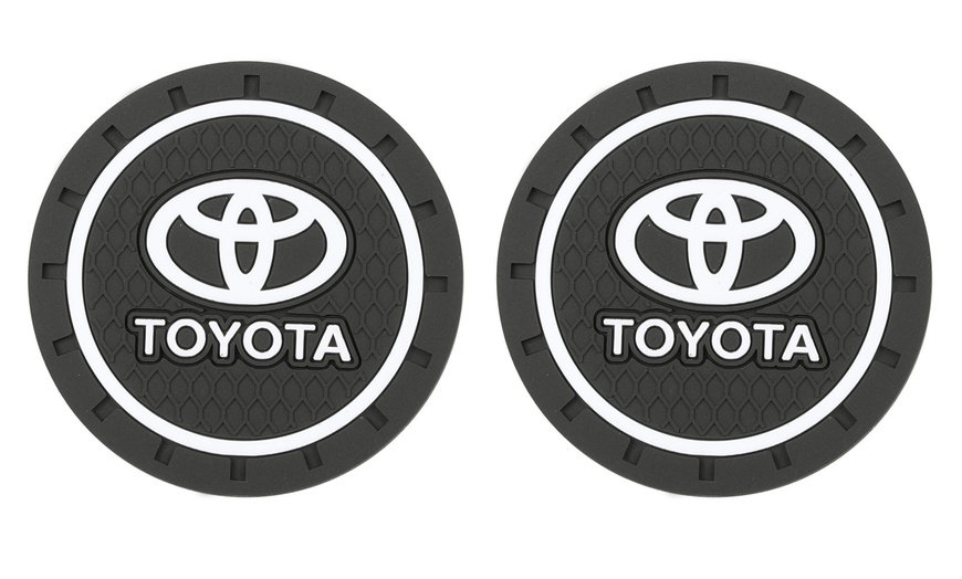 Image 17: Car Logo Silicone Coaster