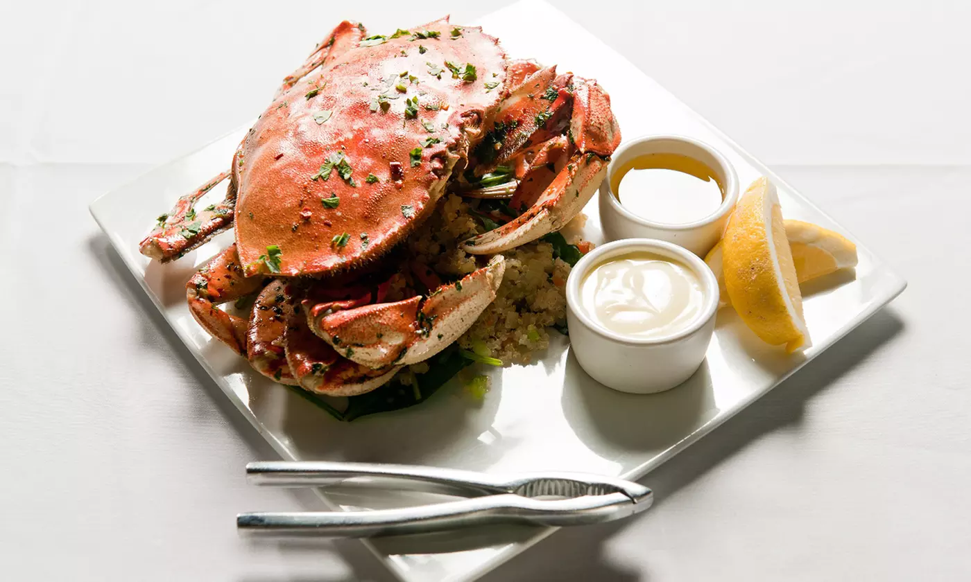 Waterfront Seafood Crab Dinner or Hot-Pot Dinner at The Crab King (45% Off) - Primary Image