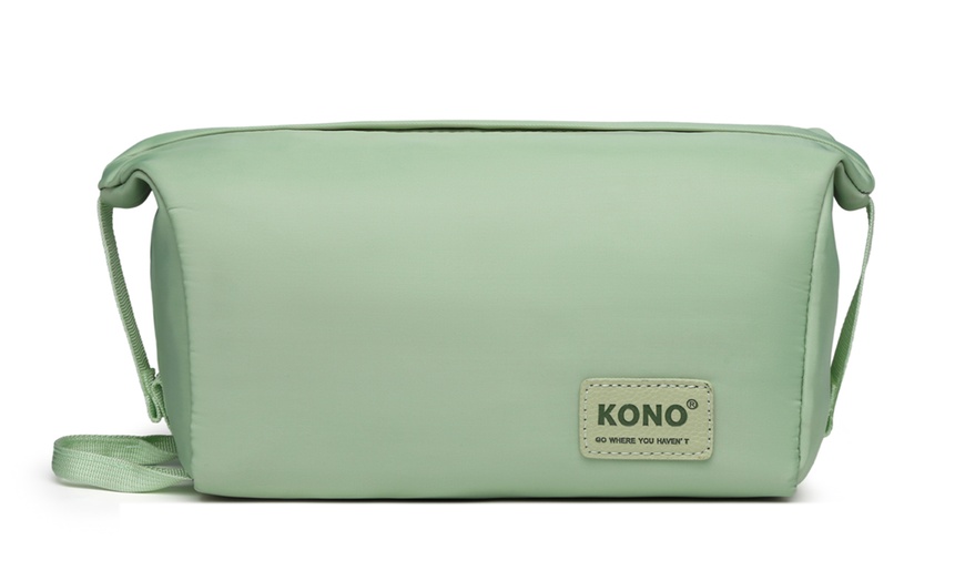 Image 27: Kono Six Piece Suitcase Set with TSA Lock and 360° Wheels