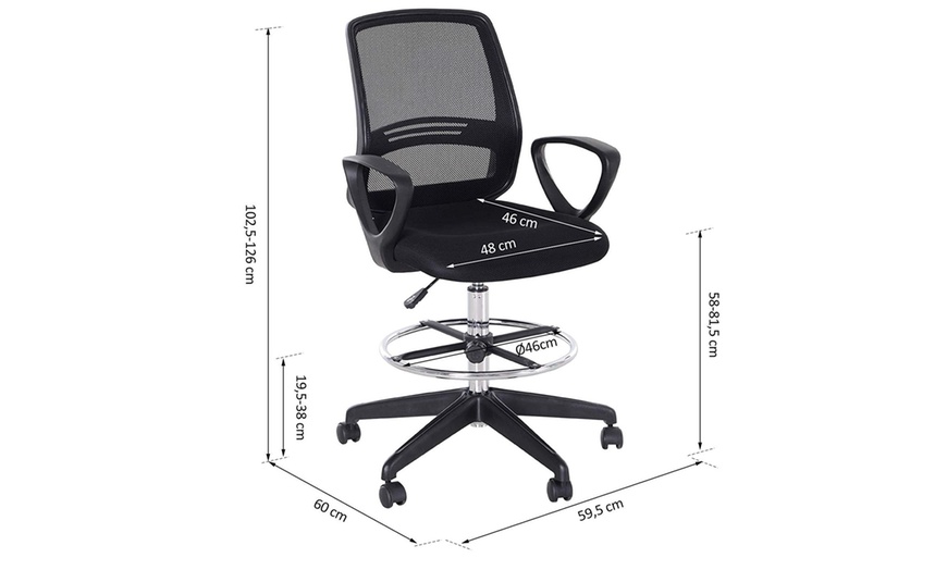 Image 8: Homcom Vinsetto Office Chair