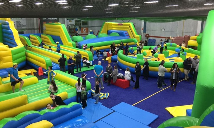 Entry to Inflatable World - Inflatable World - Peakhurst | Groupon