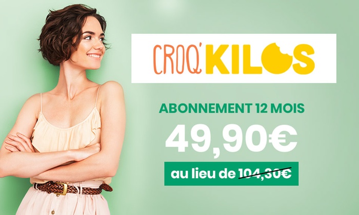 Programme Minceur Croq Kilos By M6 - Croq Kilos By M6 | Groupon