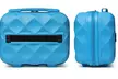 1x oder 4x Reisekoffer in Blau in der Größe nach Wahl - Second Medium