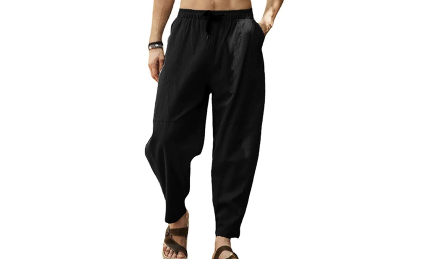 Image 6: Men's Relaxed Fit Trousers