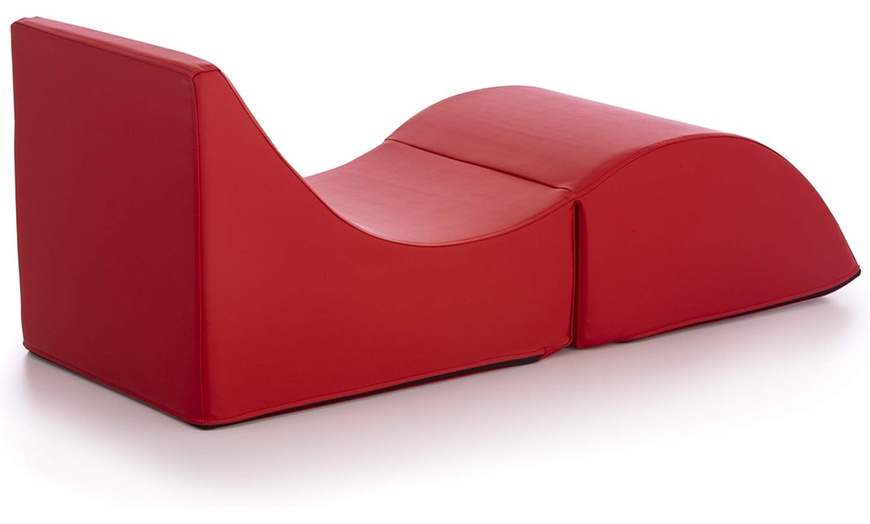 Image 24: Puf chaise longue convertible