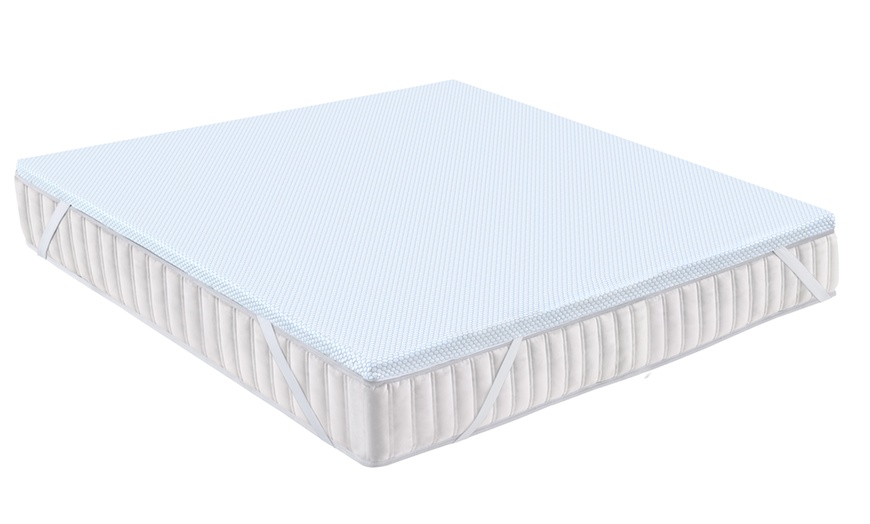 Image 4: 1 o 2 topper in memory foam Fresco