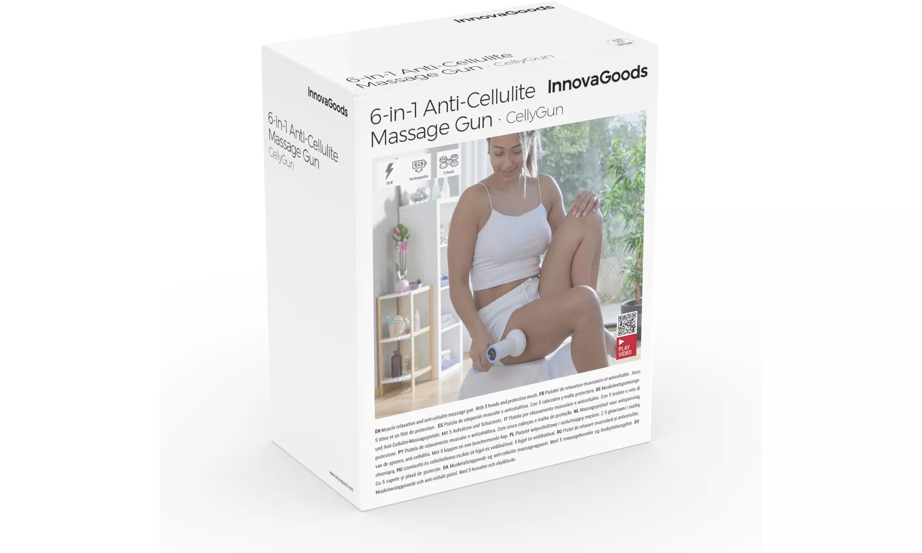 InnovaGoods 6-in-1 Anti-Cellulite-Massagepistole