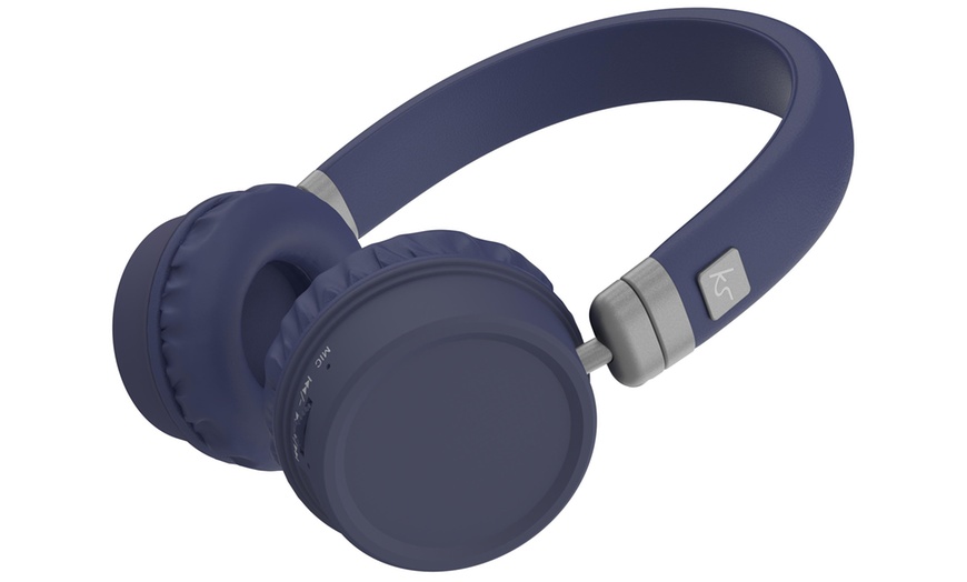 Image 7: Kitsound Harlem Bluetooth Headphones