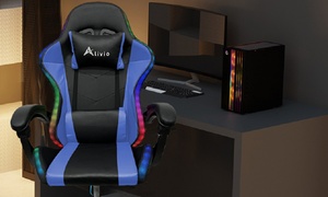  Gaming RGB LED Office Gaming Chair With Remote 