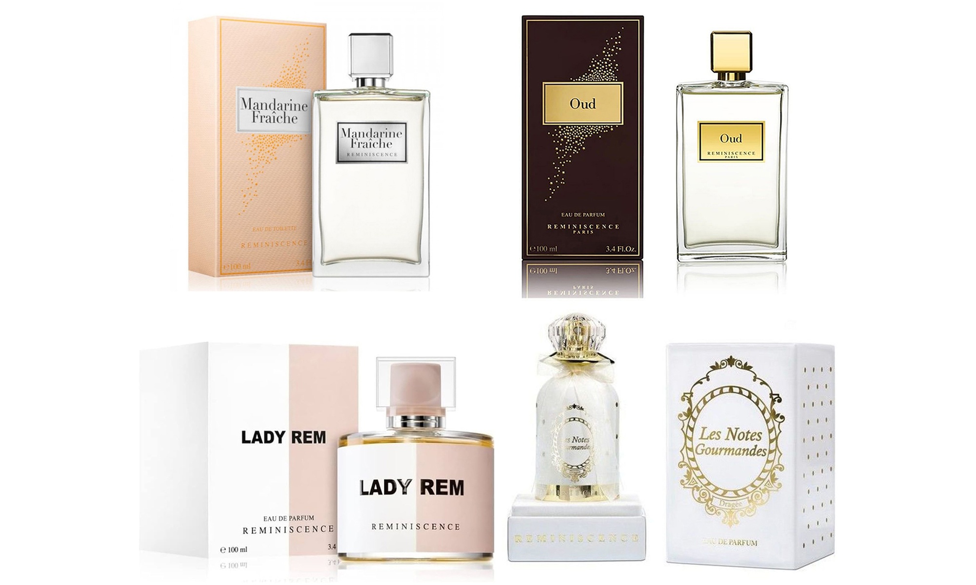 Selezione di fragranze da donna Eau de Parfum Reminiscence
