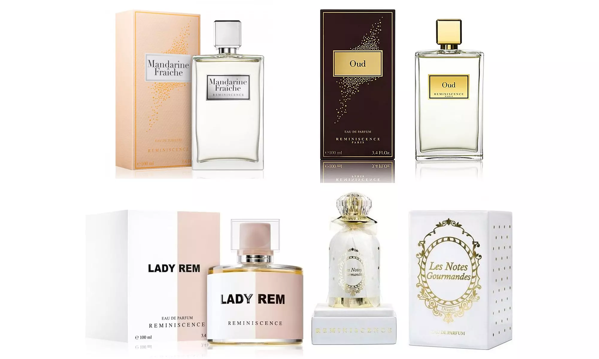 Selezione di fragranze da donna Eau de Parfum Reminiscence
