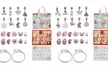 Advent Calendar Jewellery Set with Charms and Bracelets - Second Medium