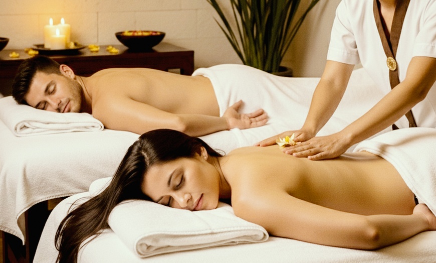 Image 1: Ritual de masaje en pareja de 50 minutos 