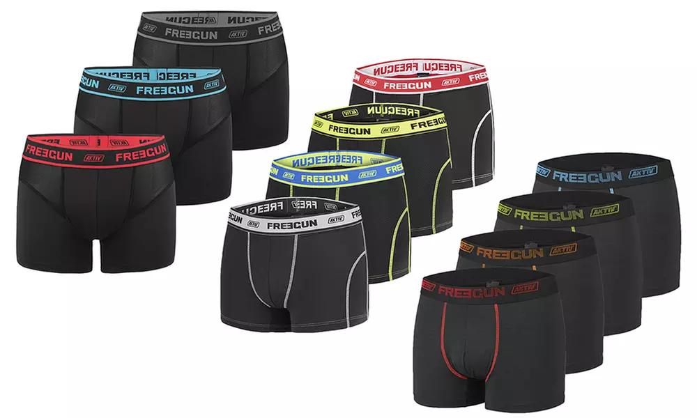 Lot de 3 ou 4 boxers homme Aktiv Sport Freegun