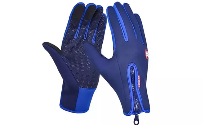 Image 6: Windproof Touch-Screen Gloves