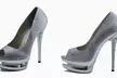 Peep-toe Double Platform Crystal High Heel Shoes in Choice of Colour and Size With Free Delivery - Image 5