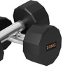 Image 14: SPORTNOW Set of 2 Dumbbell Weights 2-12kg