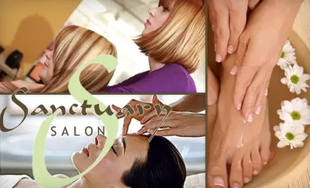 $25 for $50 Worth of Rejuvenating Salon and Spa Services at Sanctuary Salon - Primary Image