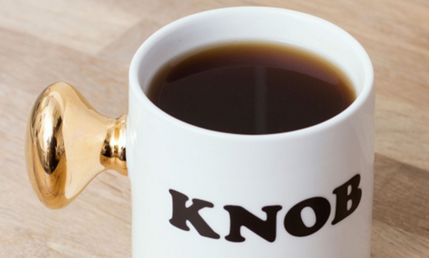 Image 3: Thumbs Up Knob Mug