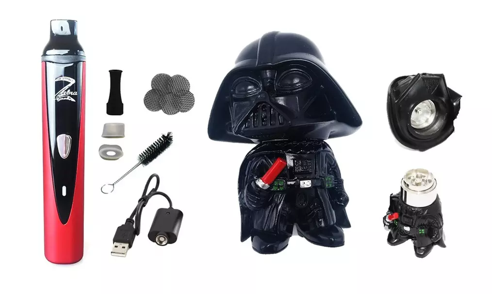 Dark Lord or Dark Lord Pro Dry Herb Vaporizer Kit from Zebra Smoke - Primary Image