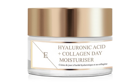 Fino a 3 creme idratanti anti-età all'acido ialuronico e al collagene Eclat Skin London