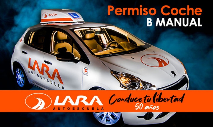 Curso teórico para el carné de conducir B con matrícula y prácticas