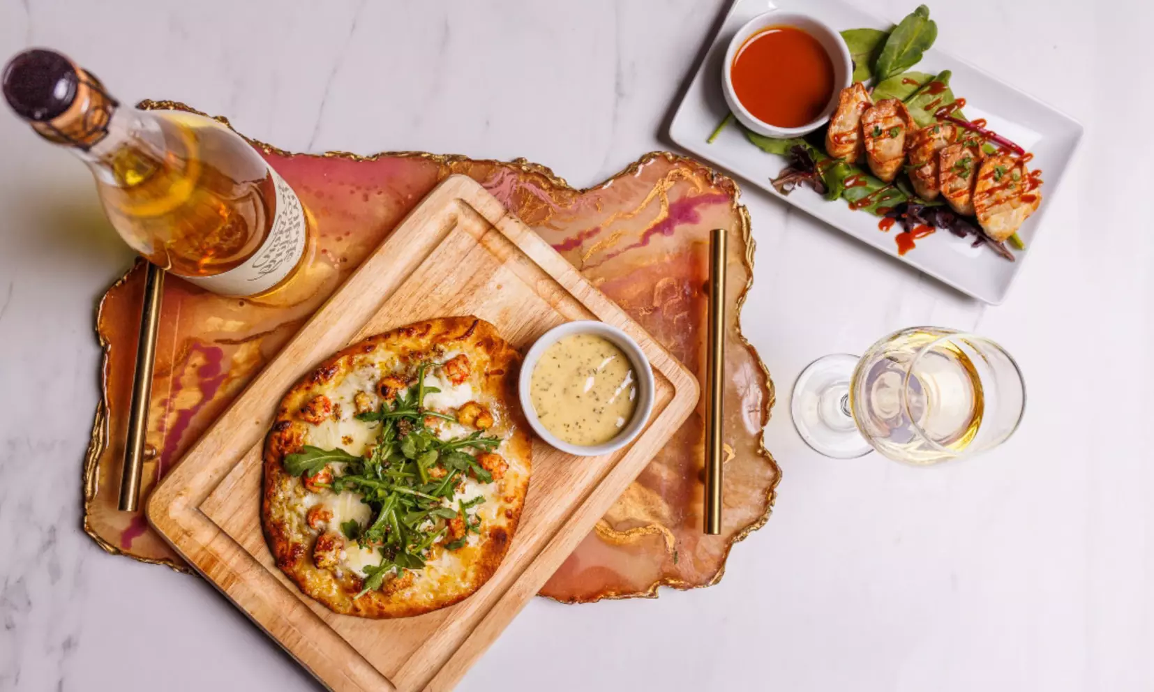 Enjoy Food & Drinks at the Legacy Wine Bar