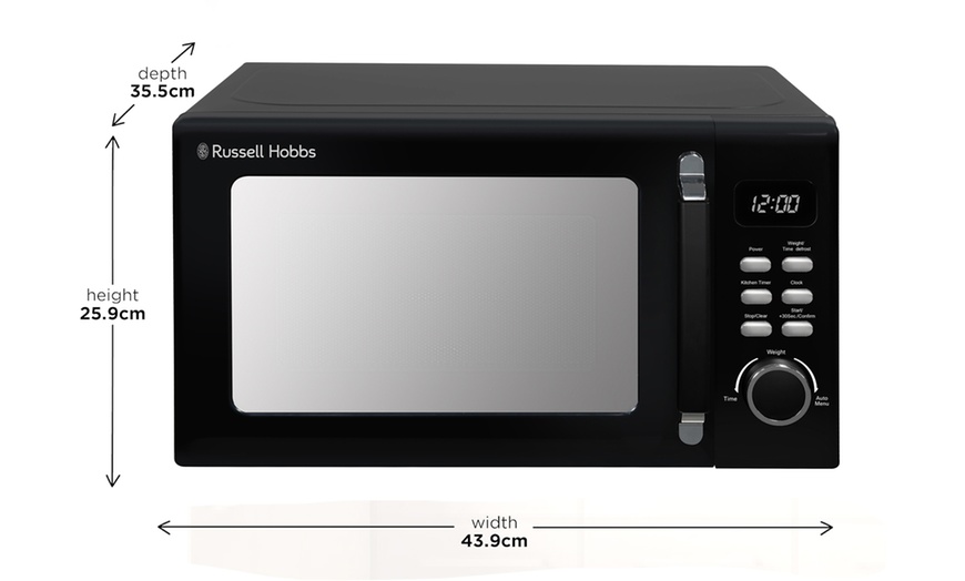 Image 18: Russell Hobbs Stylevia Microwave 800W