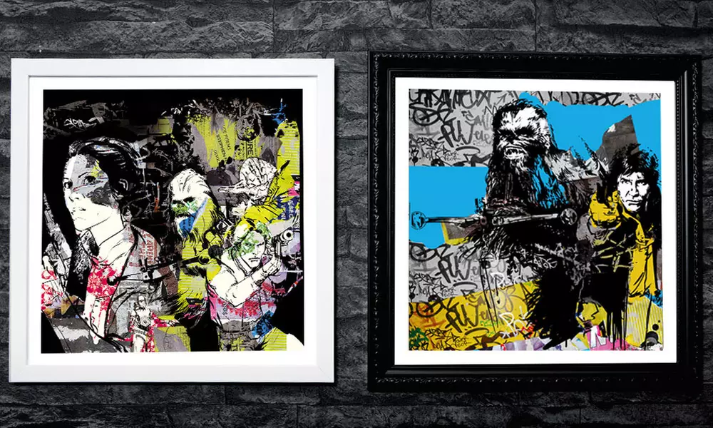 Personalized Heroes and Villains Canvas Prints from Graff.io - Primary Image