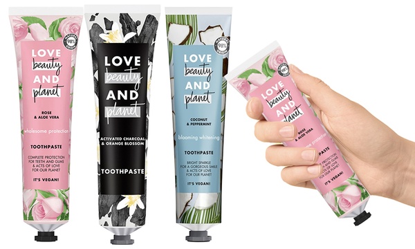 love beauty planet toothpaste