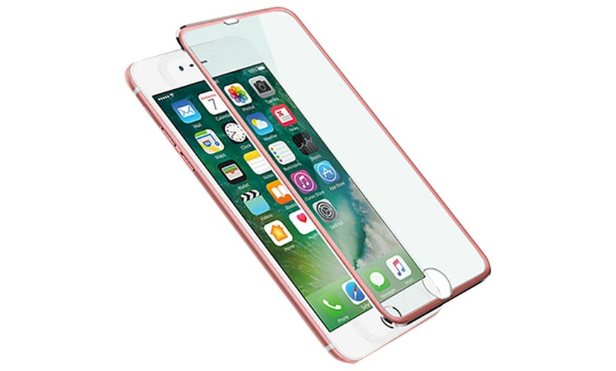 Image 2: One or Two 3D Metal-Tempered Screen Protectors for iPhone