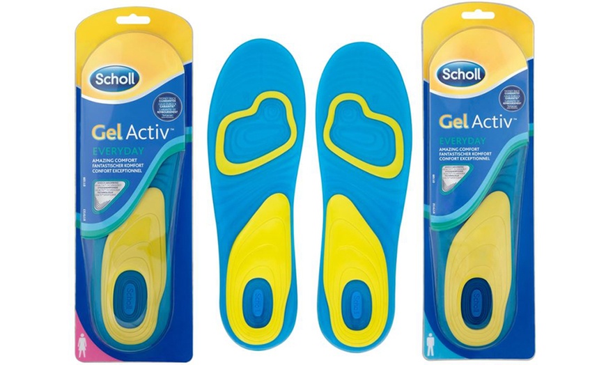 Image 1: Scholl Women or Men Insoles