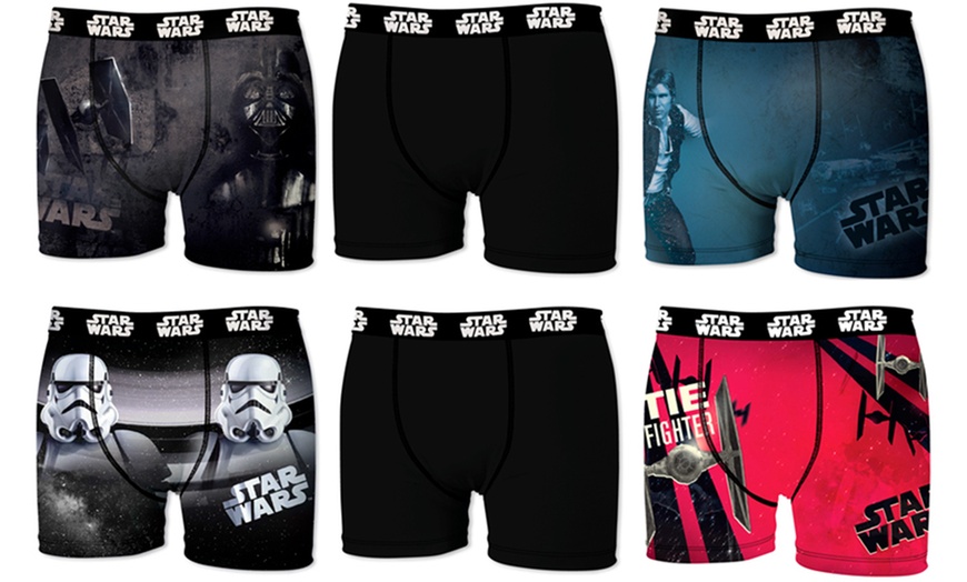 Image 3: Star Wars Boxers Multi-Packs