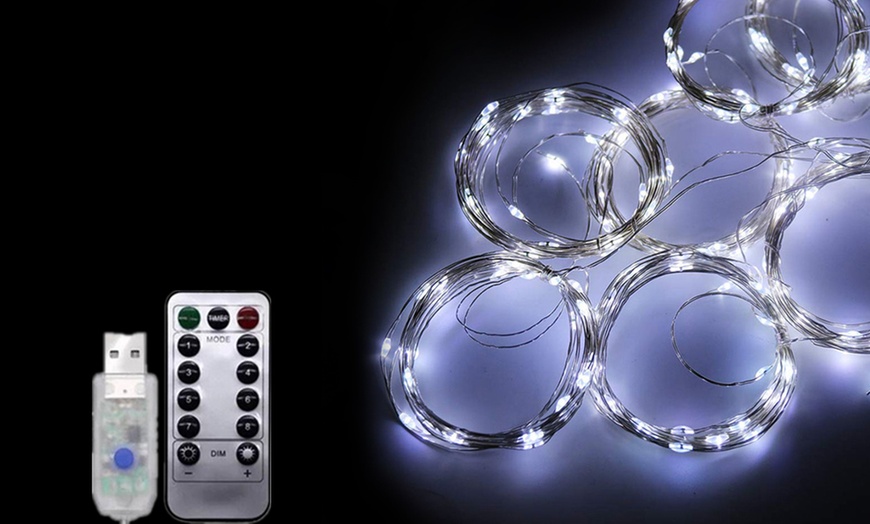 Image 4: 200 LED String Light with Remote