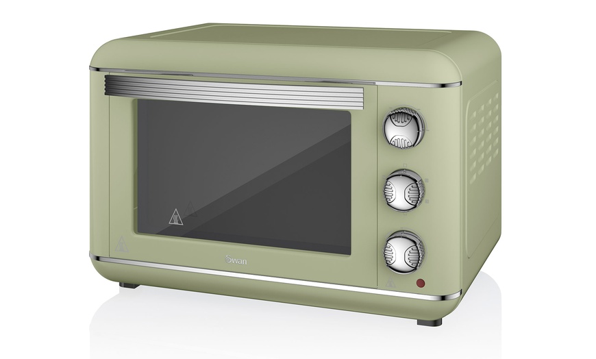 Image 3: Swan Retro Mini Oven