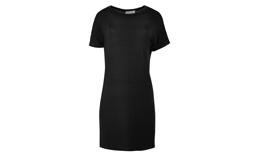 Image 2: Baggy T-Shirt Dress